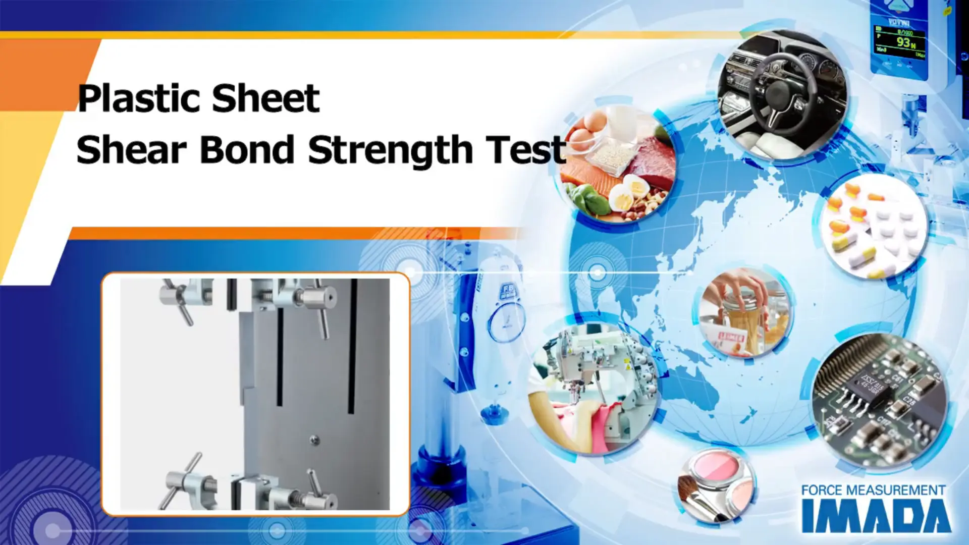 Plastic Sheet Shear Bond Strength Test